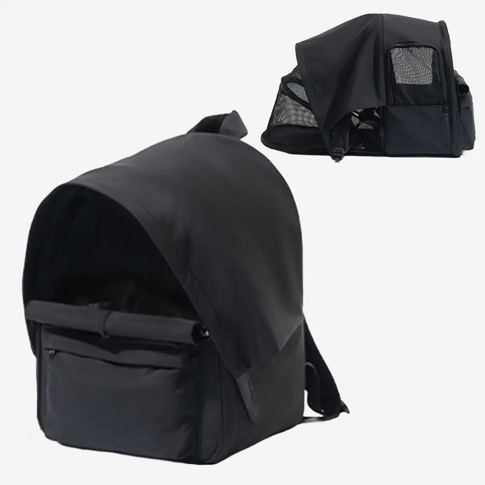 Outdoor Travel Expandable Breathable Cat Carrier Backpack with Sunshade