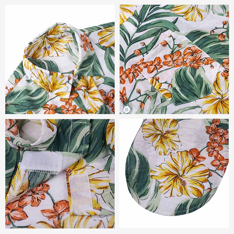 Hawaiian Matching Shirt For Dog and Owner Clothes