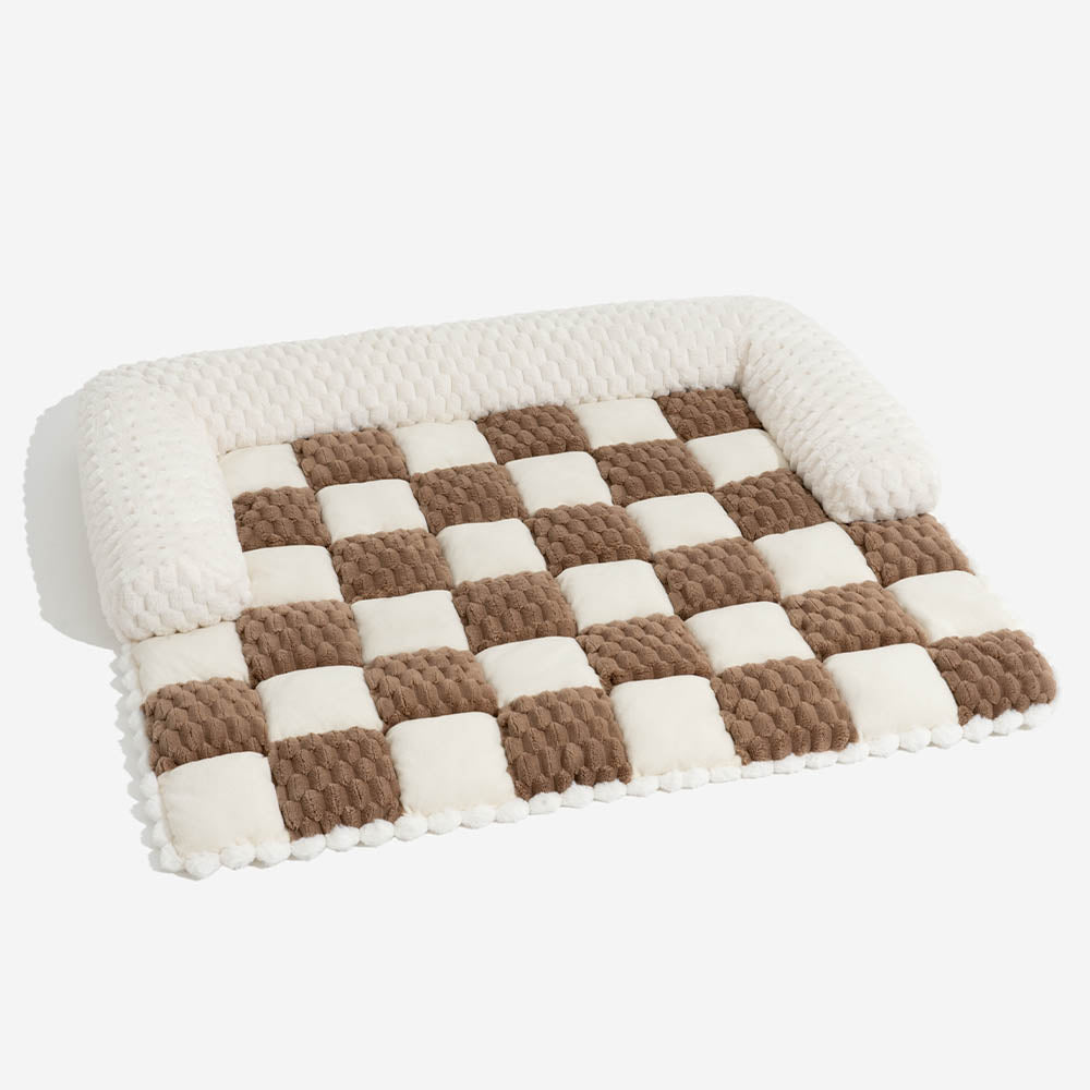 Plaid Cozy Sofa Protector Dog Mat - SnugPad