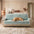 One-Piece Plush Non-Slip Office Chair Protector & Couch Cover with Elastic Straps