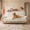 One-Piece Plush Non-Slip Office Chair Protector & Couch Cover with Elastic Straps