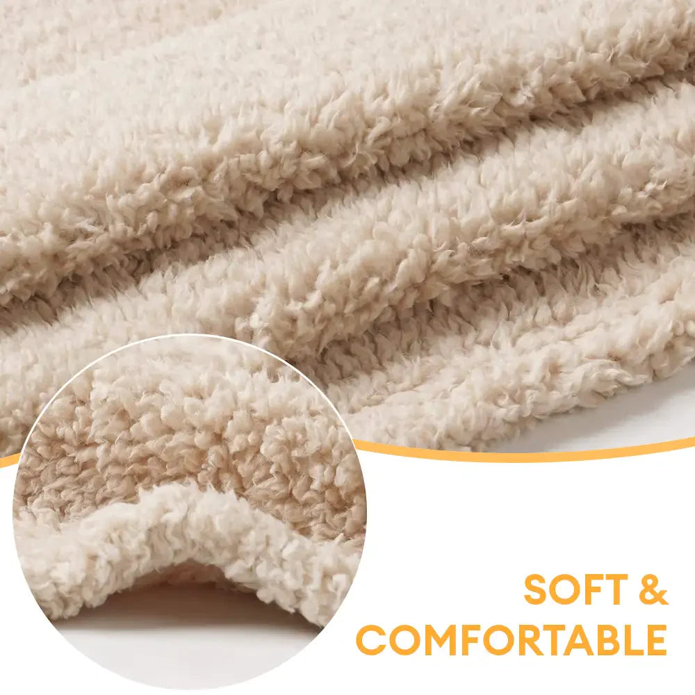 Polar Fleece Comfortable Warm Multifunctional Pet Blanket