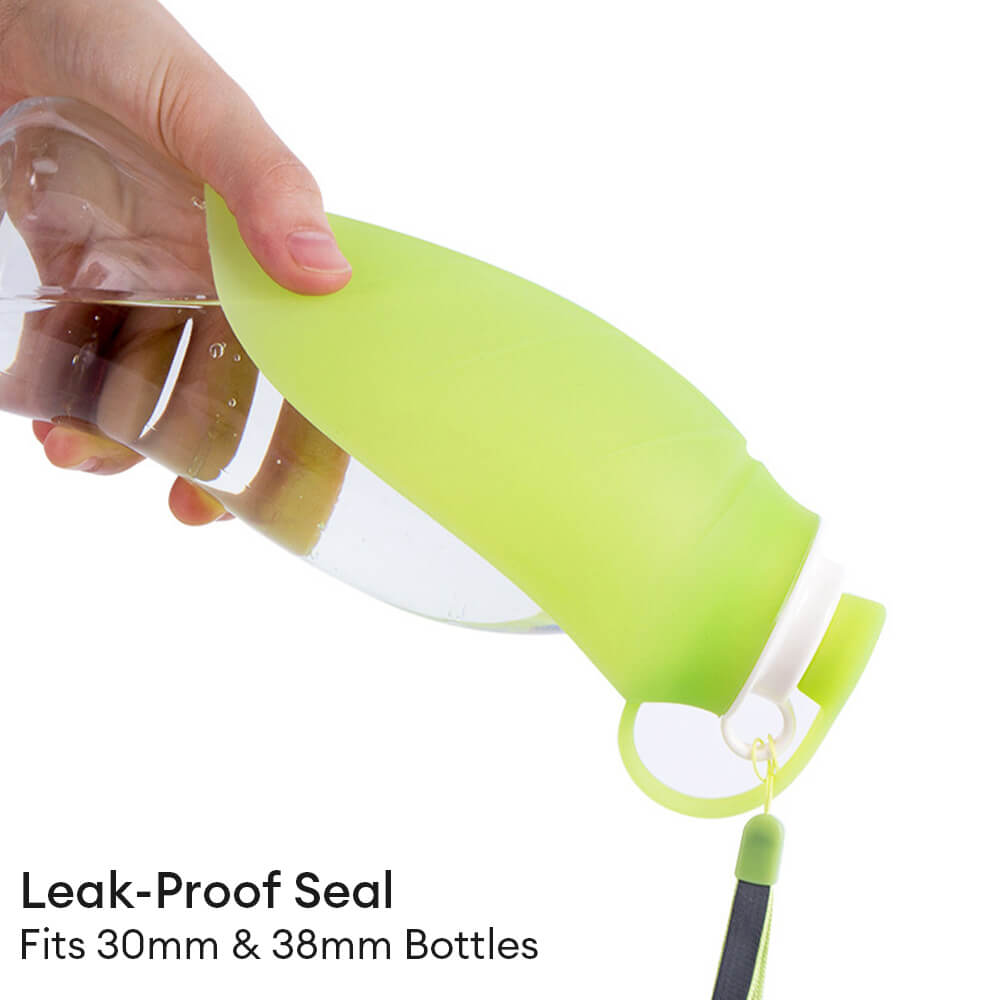 Portable Leaf-Shaped Outdoor Travel Water Dispenser Dog Water Bottle