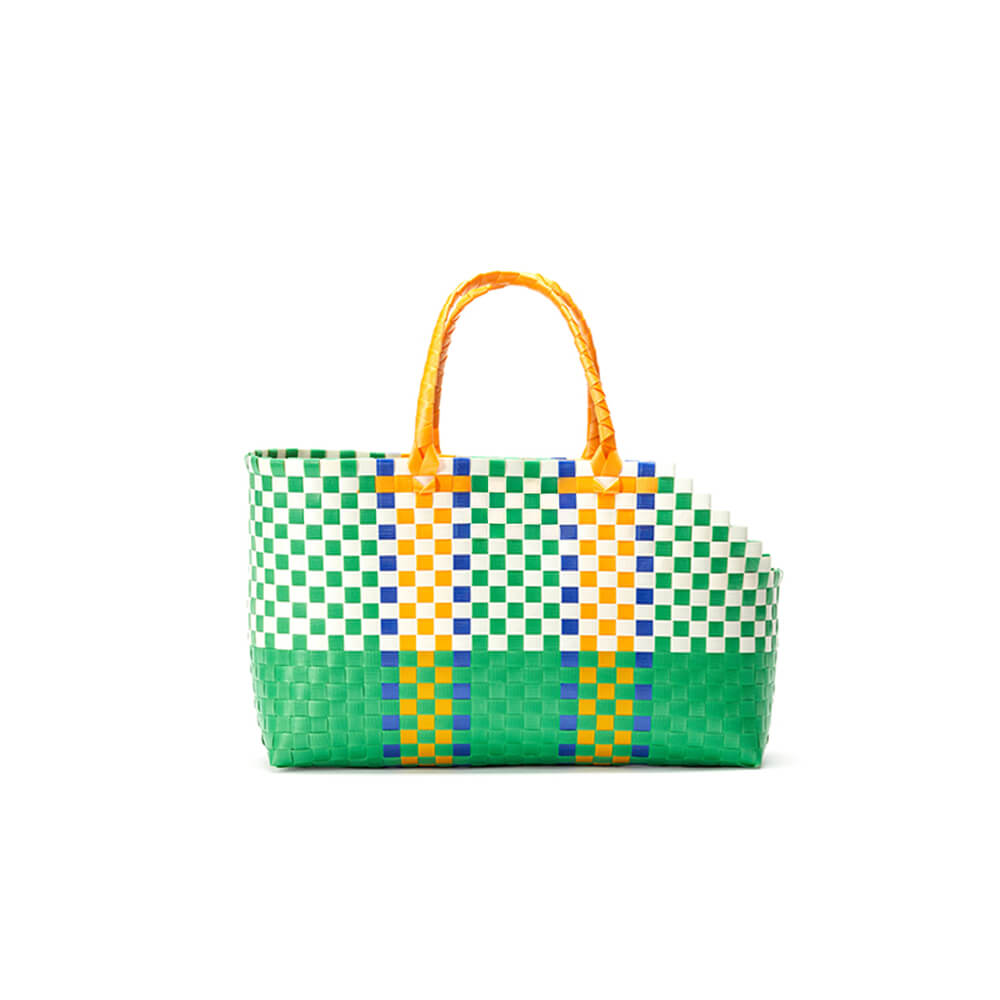 Vibrant Hand-Woven Pet Travel Bag – Perfect for Stylish Pet Outings