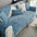 Waterproof Antimicrobial Simple Chenille Fabric Anti-scratch Recliner Slipcover