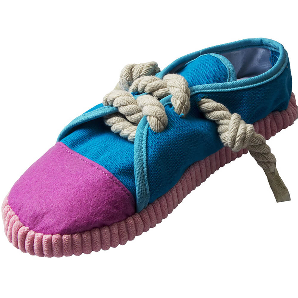 Colourful Shoes Durable Rope Chewing Interactive Dog Toy