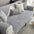 Waterproof Antimicrobial Simple Chenille Fabric Anti-scratch Recliner Slipcover