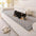 Soft Brick Pattern Quilted Dog Mat Non-Slip Couch Cover