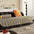 Stylish Striped Ice Silk Breathable Non-Slip Couch Cover