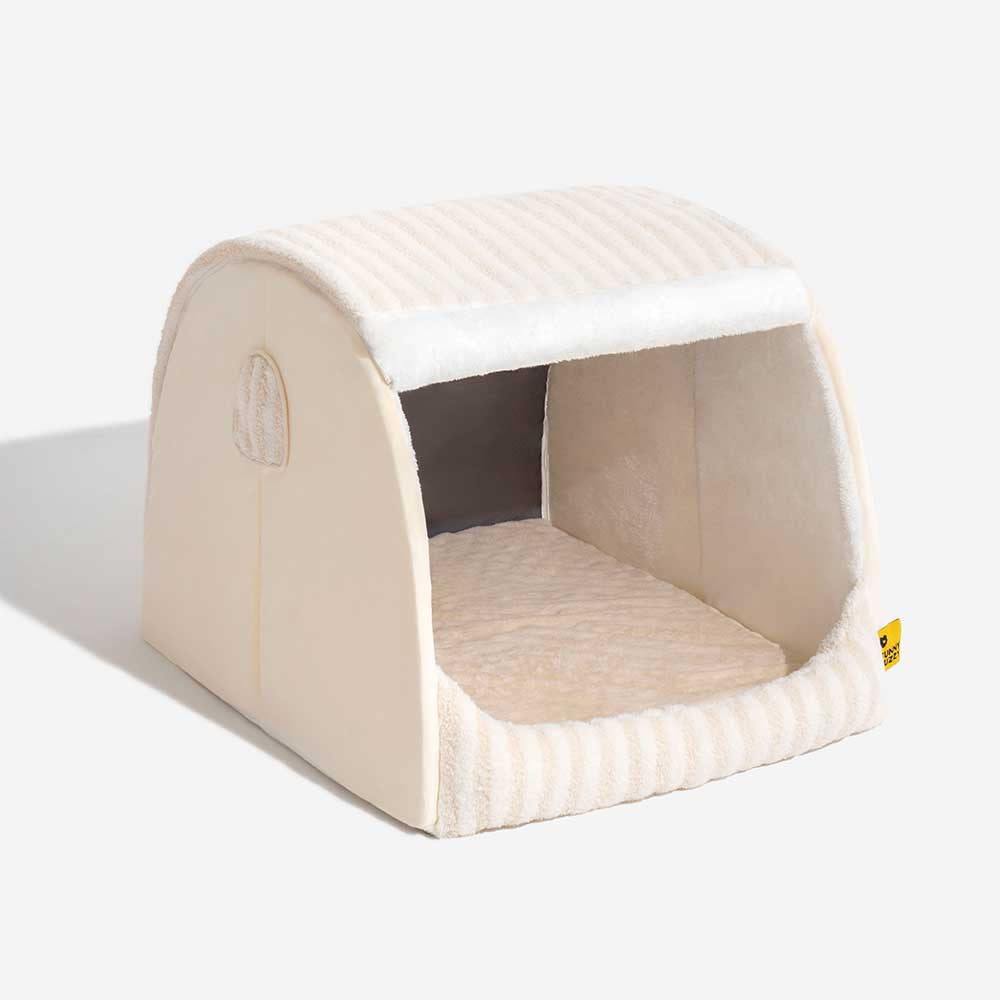 Striped Cosy Cat House - Cosy Retreat