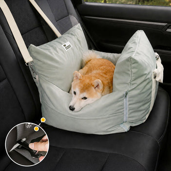 Waterproof ISOFIX Dog Car Seat Bed with Isofix System - First Class