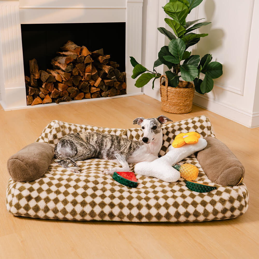 Vintage Leisure Diamond Pet Sofa Bed