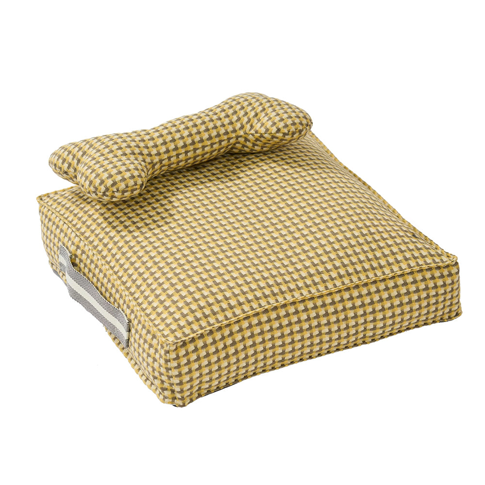 Waffle Shape Sweet Dreams Calming Dog Bed