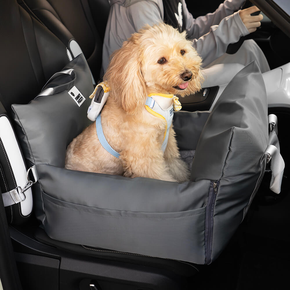 Waterproof Travel Dog Car Seat Bed - First Class