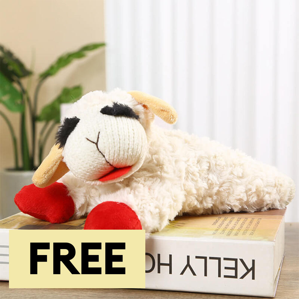 Plush Lamb Squeaker Toy Dog Interactive Toy-Limited Quantity