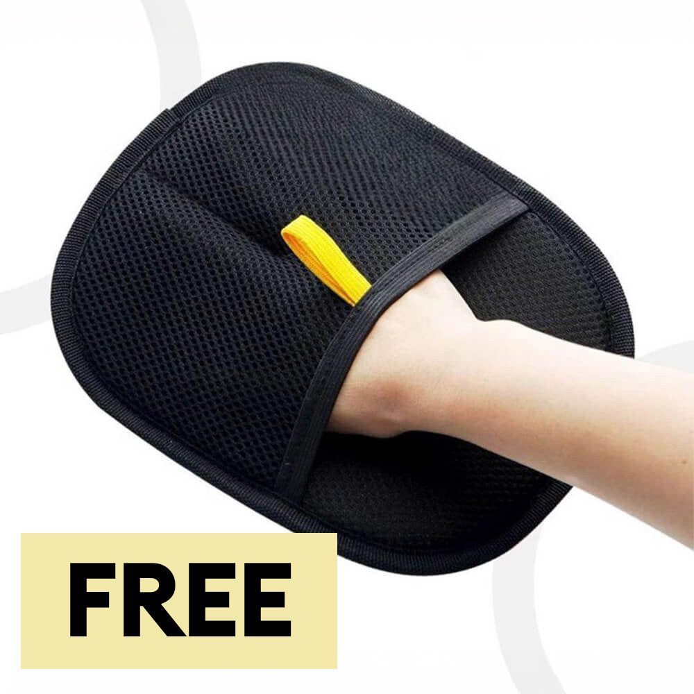 Pet Hair Removal Glove with Dual-Sided Electrostatic Bristles-Limited Quantity