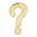 Cooling Ice Silk Question Mark Pillow