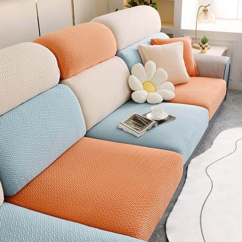 Colourful Fleece Couch Cover Furniture Protector Couch Cover