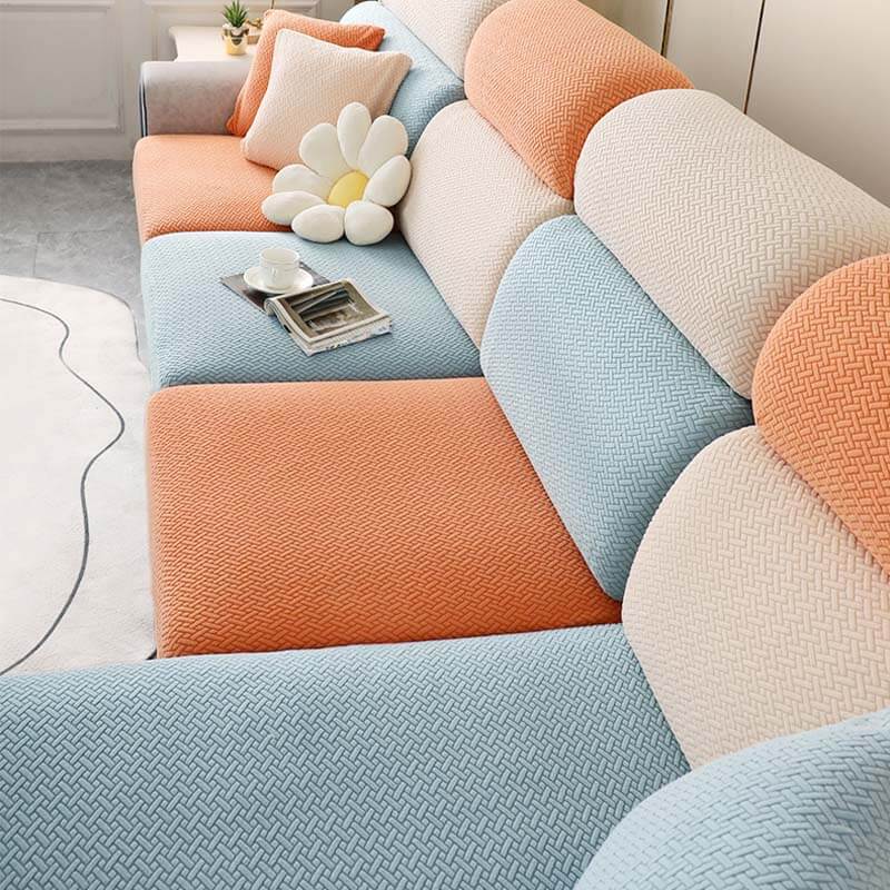 Colourful Fleece Couch Cover Furniture Protector Couch Cover