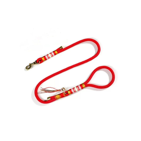 Hand-knitted Braided Rope Cool Dog Accessories Training Lead