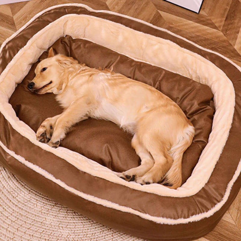 Bed Cover - Large Warm Deep Sleeping Bed Dog Bed