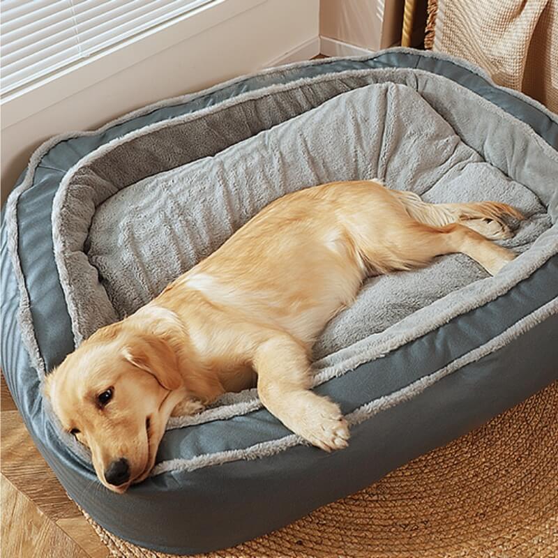 Bed Cover - Large Warm Deep Sleeping Bed Dog Bed