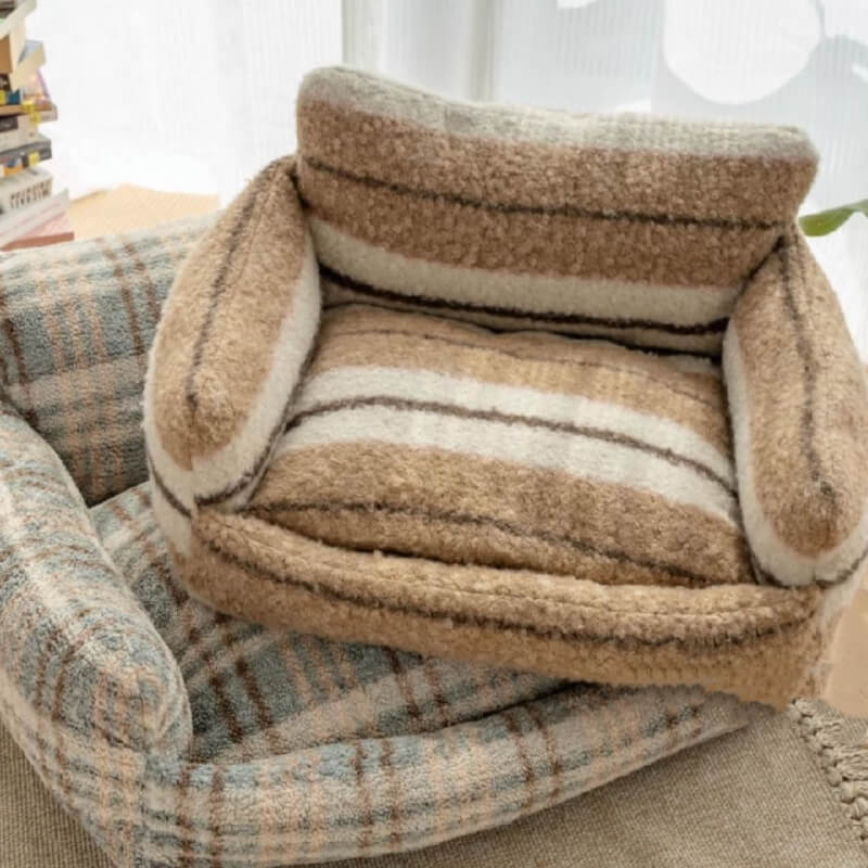 Lazy Holiday Plush Cosy Dog & Cat Sofa Bed