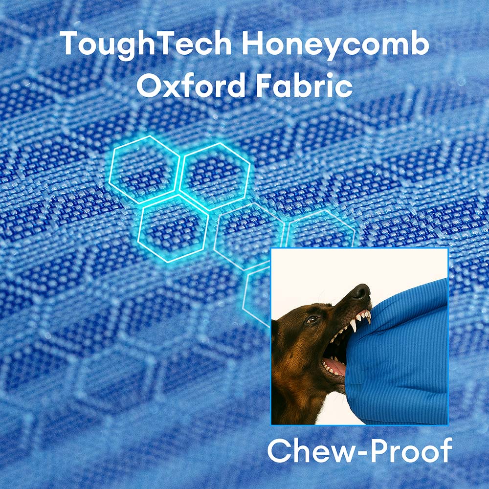 Fully Orthopaedic Surround Support Waterproof Fabric Anti-Anxiety Large Dog Bed